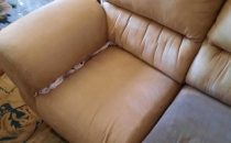 Galería antes y después de limpieza de sillones