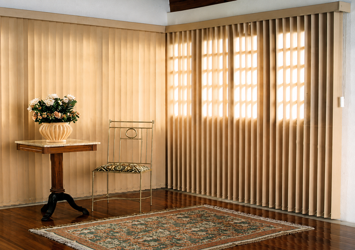 Limpieza de cortinas en sala